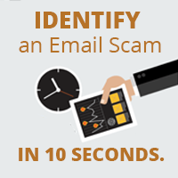 email scam icon